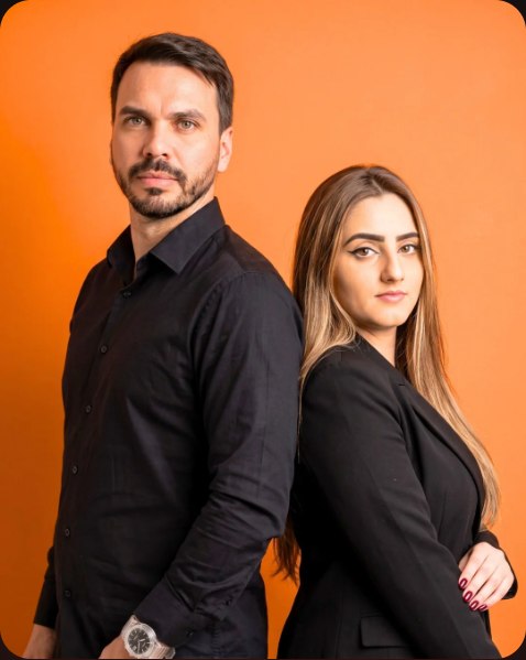 Babi Ads e Daniel Monteiro